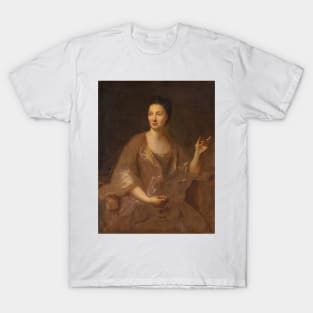 Portrait Of A Woman by Jean-Francois de Troy T-Shirt